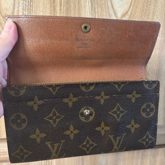 Auth Louis Vuitton Sarah wallet - Picture 3 of 6